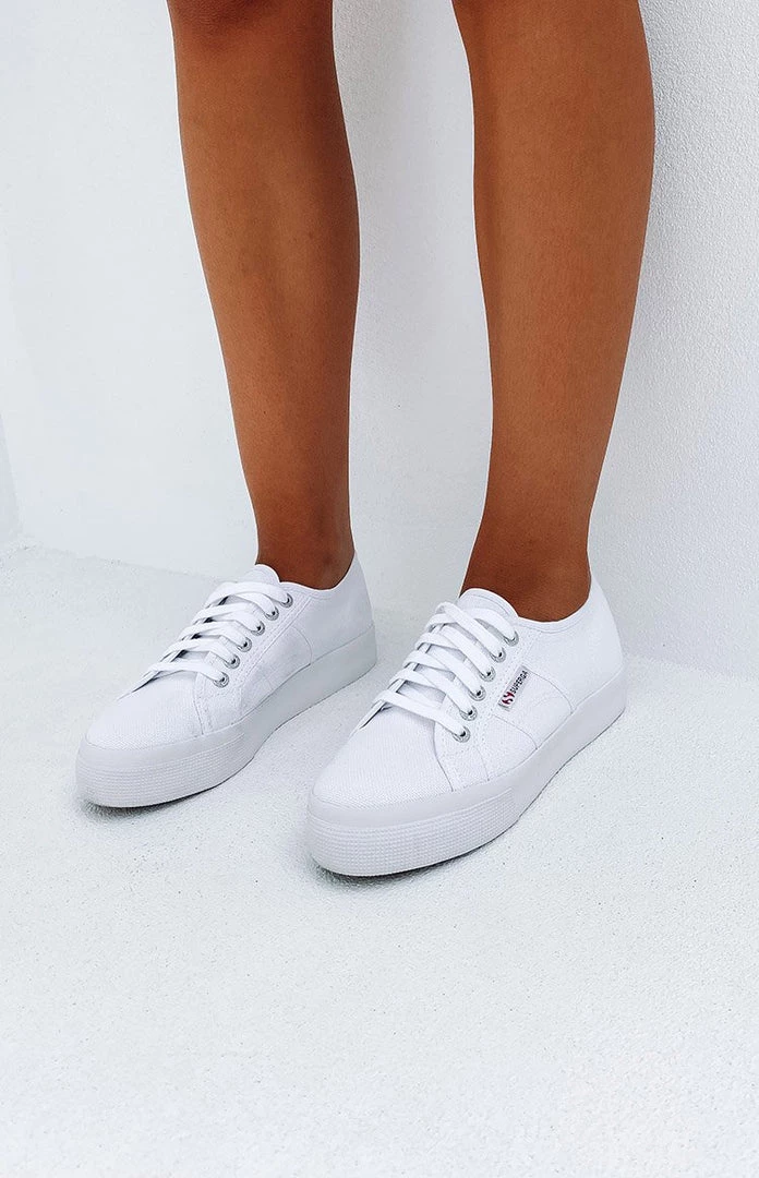 Superga 2730 COTU Canvas Sneaker White 9 Superga 2730 COTU Canvas Sneaker White