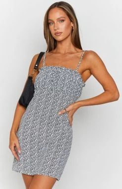 Beginning Boutique Maya Floral Mini Dress Black 11 Beginning Boutique Maya Floral Mini Dress Black