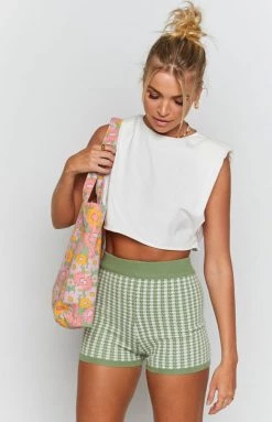 Beginning Boutique Ivy Vine Bike Shorts Green 18 Beginning Boutique Ivy Vine Bike Shorts Green