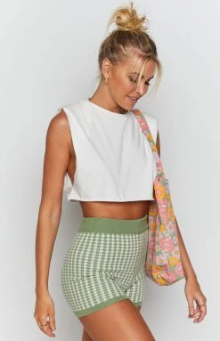 Beginning Boutique Ivy Vine Bike Shorts Green 19 Beginning Boutique Ivy Vine Bike Shorts Green