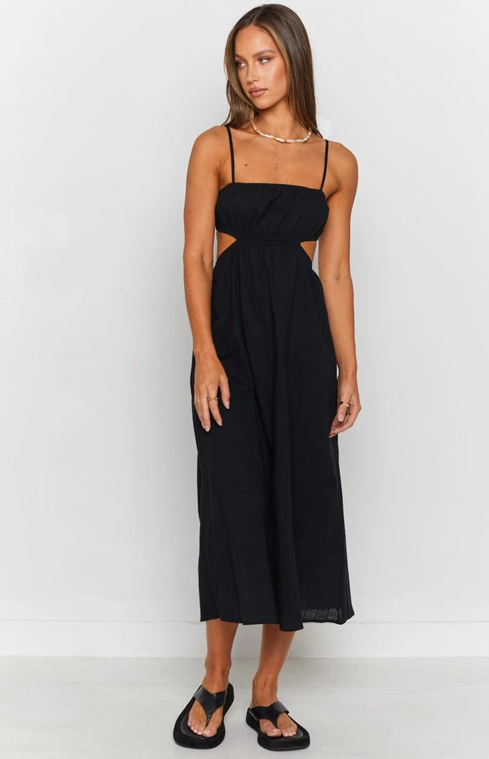 Beginning Boutique Iver Cut Out Dress Black 4 Beginning Boutique Iver Cut Out Dress Black