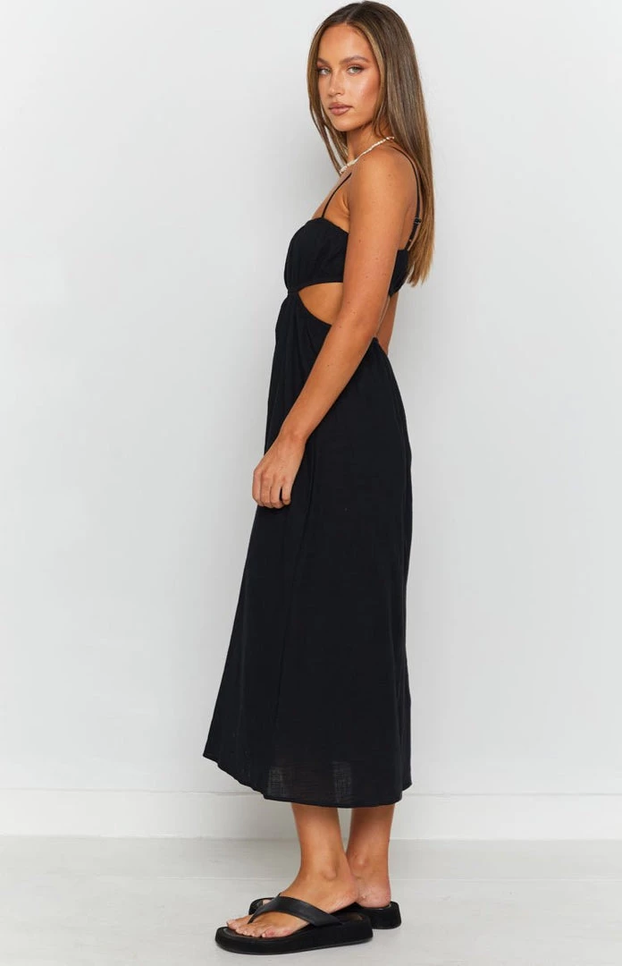 Beginning Boutique Iver Cut Out Dress Black 5 Beginning Boutique Iver Cut Out Dress Black