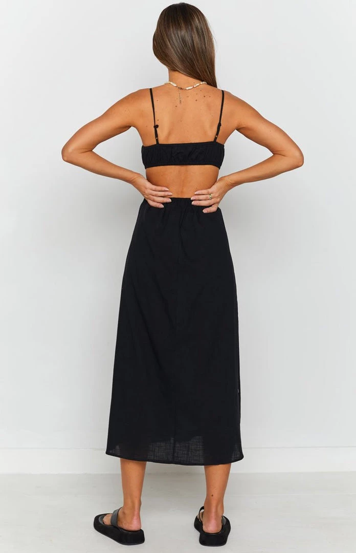 Beginning Boutique Iver Cut Out Dress Black 6 Beginning Boutique Iver Cut Out Dress Black