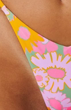 BB Exclusive 9.0 Swim Blake V Bottoms Retro Floral Swimwear