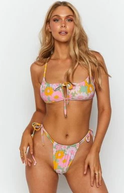 Swimwear 9.0 Swim Sumba Bikini Bottoms Retro Floral