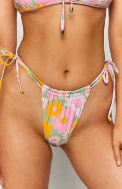 Swimwear 9.0 Swim Sumba Bikini Bottoms Retro Floral