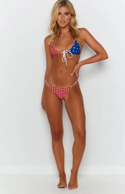 9.0 Swim Malibu Bikini Bottoms Star Print