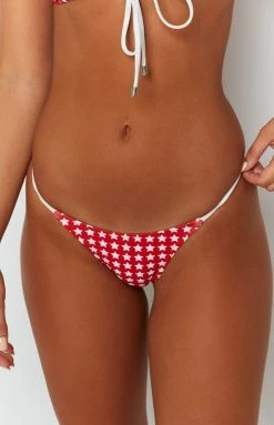 9.0 Swim Malibu Bikini Bottoms Star Print
