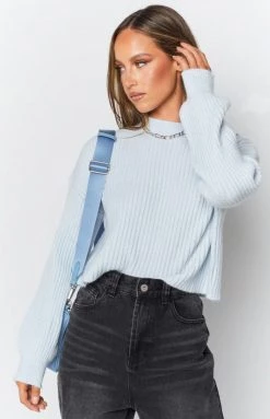 Beginning Boutique Abigail High Neck Sweater