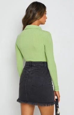 Abrand A Skirt Graphite Bottoms