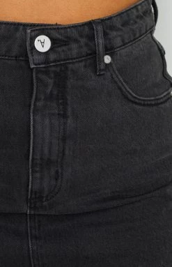 Abrand A Skirt Graphite Bottoms