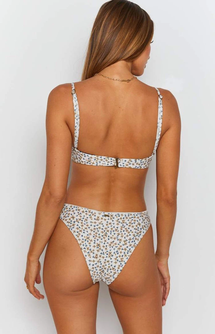 Swimwear Thrills Acacia High Cut Bikini Bottom Thrift White 7 Swimwear Thrills Acacia High Cut Bikini Bottom Thrift White