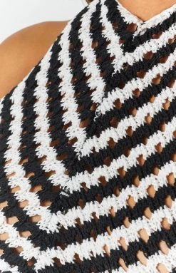 Beginning Boutique Tops Adalia Checker Board Halter Top