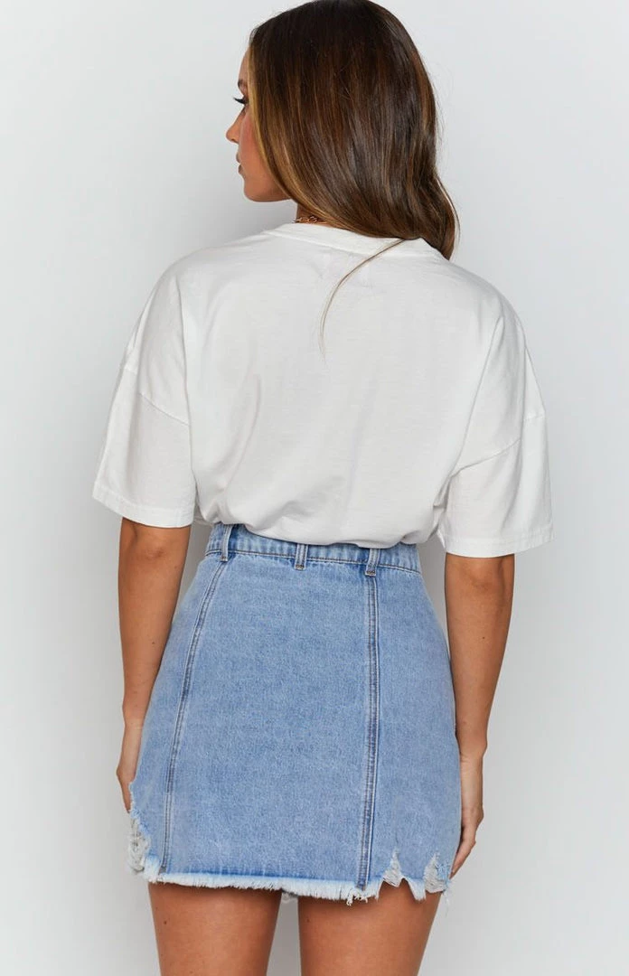 BB Exclusive Adalyn Denim Skirt Vintage Blue Bottoms 8 BB Exclusive Adalyn Denim Skirt Vintage Blue Bottoms