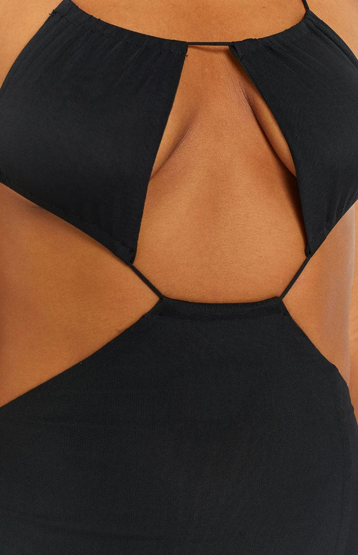 BB Exclusive Adelita Black Midi Dress Dresses 6 BB Exclusive Adelita Black Midi Dress Dresses