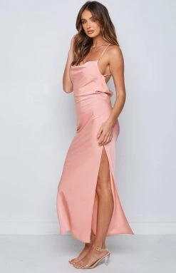 BB Exclusive Adina Blush Maxi Formal Dress Dresses