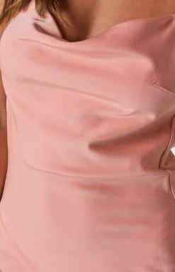 BB Exclusive Adina Blush Maxi Formal Dress Dresses