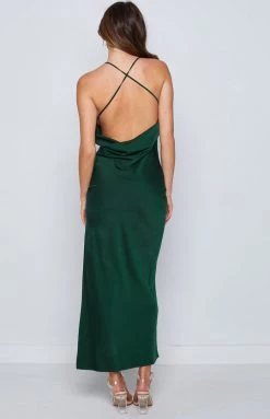 BB Exclusive Adina Emerald Maxi Formal Dress Dresses