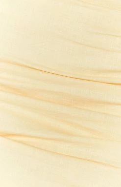 BB Exclusive Adrienne Beige Mini Skirt