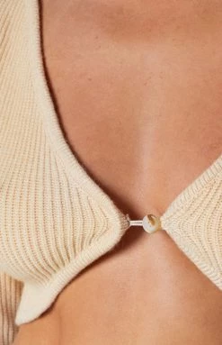 BB Exclusive Afterglow Sweater Cream Crop Tops 18 BB Exclusive Afterglow Sweater Cream Crop Tops