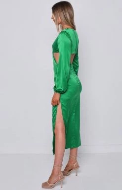 BB Exclusive Dresses Akira Midi Dress Green 10 BB Exclusive Dresses Akira Midi Dress Green