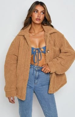 BBX Alabama Teddy Shacket Caramel