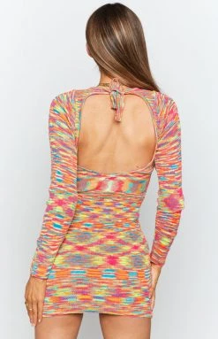 Beginning Boutique Alani Spacedye Mini Dress Multi Dresses 15 Beginning Boutique Alani Spacedye Mini Dress Multi Dresses