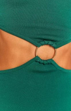 BB Exclusive Alessandra Green Mini Dress Dresses 12 BB Exclusive Alessandra Green Mini Dress Dresses