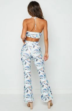 BB Exclusive Bottoms Alessia Multi Print Mesh Pants