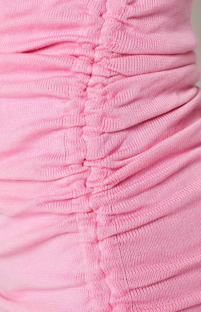 BB Exclusive Alexia Pink One Shoulder Knit Dress Dresses 6 BB Exclusive Alexia Pink One Shoulder Knit Dress Dresses