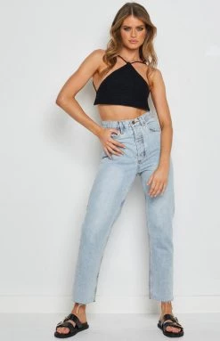 Beginning Boutique Aleya Crochet Top Black 11 Beginning Boutique Aleya Crochet Top Black