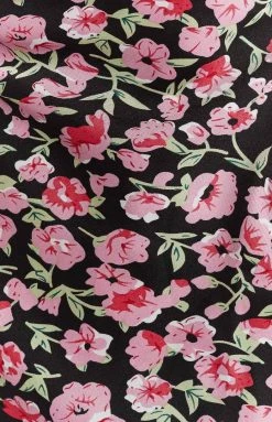 BB Exclusive Dresses Alfie Black Print Maxi Dress