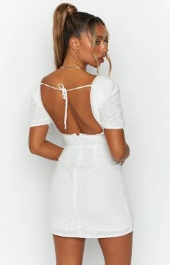 BB Exclusive All Mine White Mini Dress 13 BB Exclusive All Mine White Mini Dress