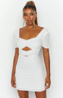 BB Exclusive All Mine White Mini Dress 11 BB Exclusive All Mine White Mini Dress