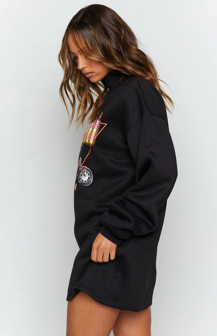 BB Exclusive Dresses All Or Nothing Sweater Dress Biker 6 BB Exclusive Dresses All Or Nothing Sweater Dress Biker