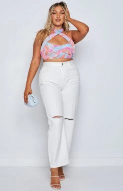 BB Exclusive Alston Crop Top Multi