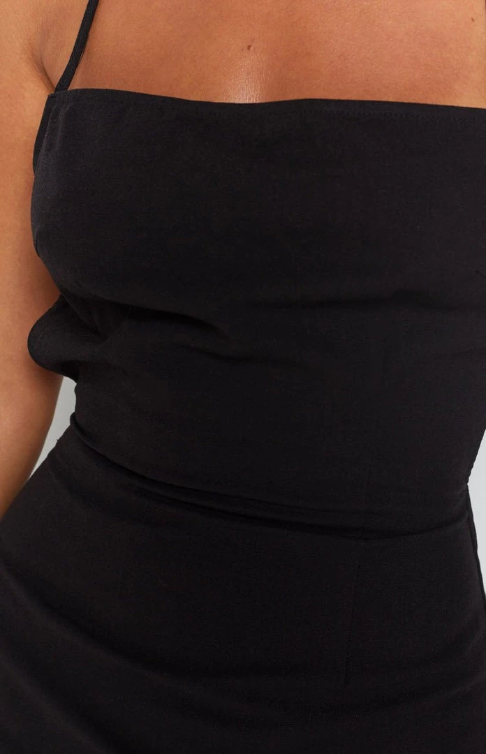 BB Exclusive Dresses Amara Backless Mini Dress Black 6 BB Exclusive Dresses Amara Backless Mini Dress Black