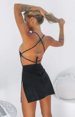 BB Exclusive Dresses Amara Backless Mini Dress Black 13 BB Exclusive Dresses Amara Backless Mini Dress Black