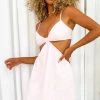 BB Exclusive Dresses Amorgos Pink Mini Dress