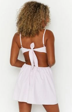 BB Exclusive Dresses Amorgos Pink Mini Dress