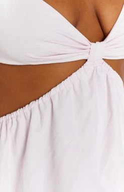 BB Exclusive Dresses Amorgos Pink Mini Dress