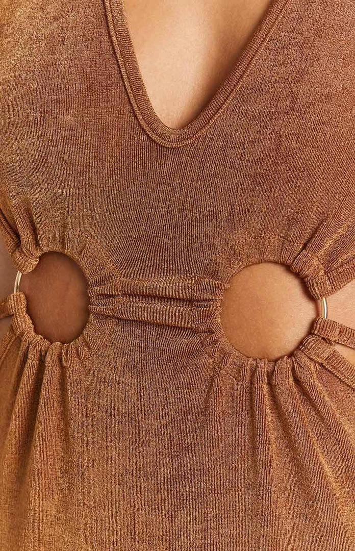 BB Exclusive Dresses Angie Brown Halter Maxi Dress 6 BB Exclusive Dresses Angie Brown Halter Maxi Dress