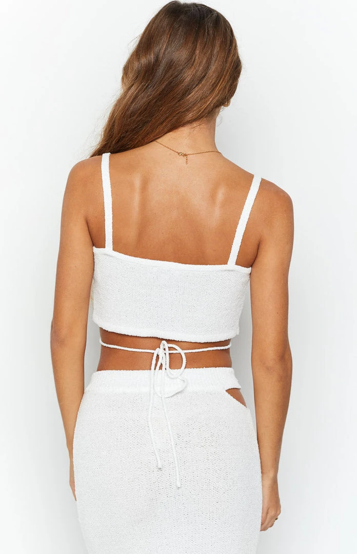 BB Exclusive Tops Annabella White Crop Top 5 BB Exclusive Tops Annabella White Crop Top