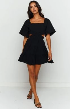 Beginning Boutique Annemaree Black Mini Dress