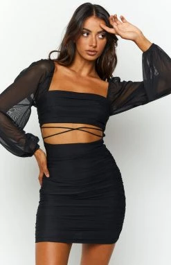 Beginning Boutique Apryl Black Cut Out Dress Dresses 11 Beginning Boutique Apryl Black Cut Out Dress Dresses