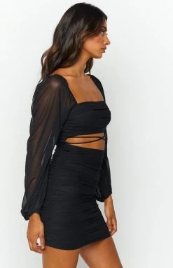 Beginning Boutique Apryl Black Cut Out Dress Dresses 12 Beginning Boutique Apryl Black Cut Out Dress Dresses