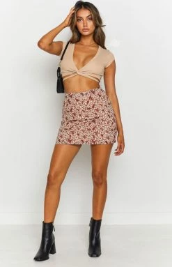 BB Exclusive Arkham Mini Skirt Paisley