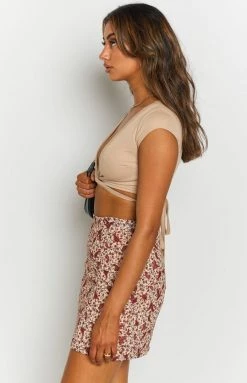 BB Exclusive Arkham Mini Skirt Paisley