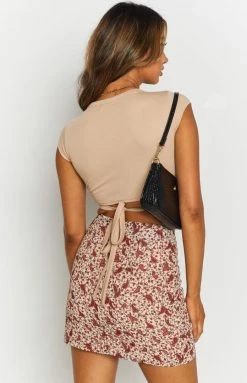 BB Exclusive Arkham Mini Skirt Paisley