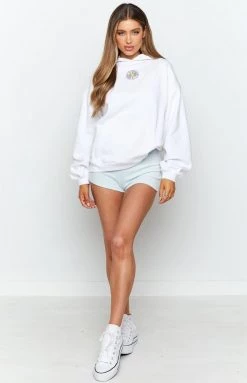 BB Exclusive Aspen Hoodie White Outerwear